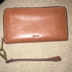 Leather Fossil Wallet